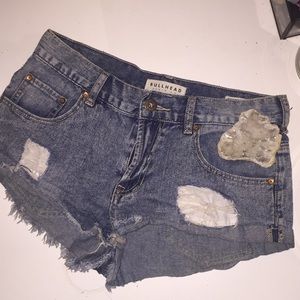 S5 Bull Head Slouchy Shorts